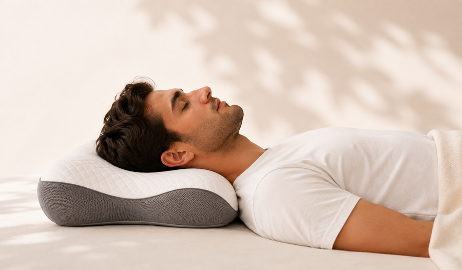 Dormeur sur le dos