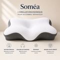 Soméa™ — Oreiller Ergonomique Cervical à Mémoire de Forme