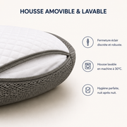 Soméa™ — Oreiller Ergonomique Cervical à Mémoire de Forme